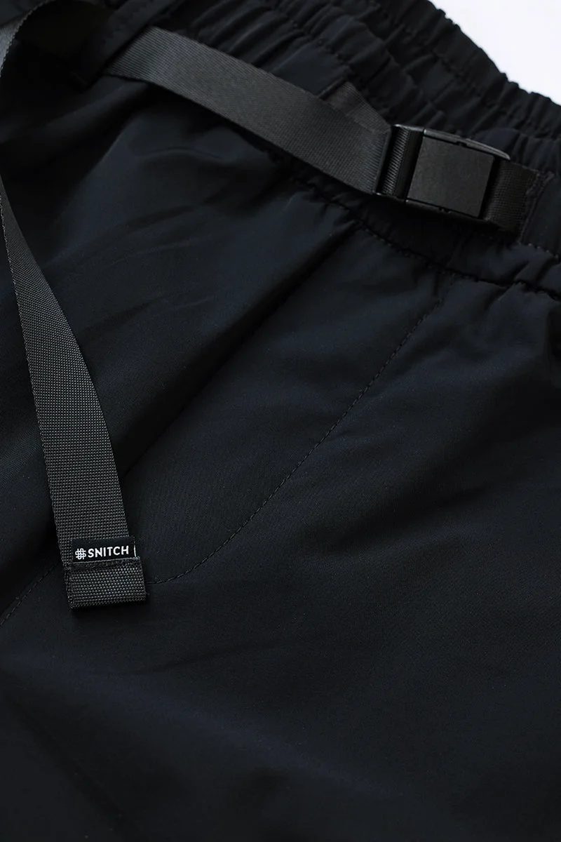 SNITCH Relaxed Fit Stretch Track Pants